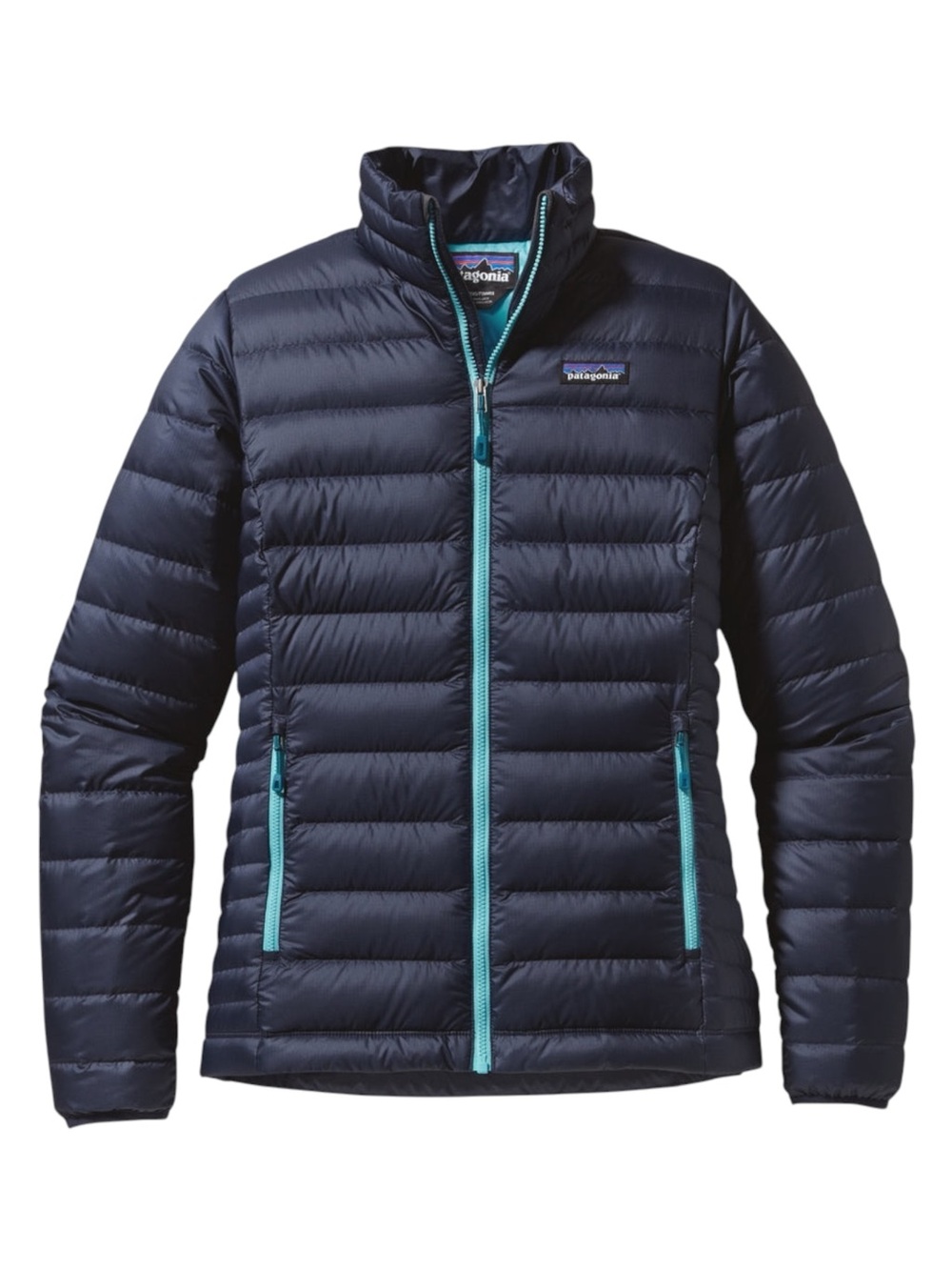Patagonia Women's Down Sweater Puffer Jacket size Small in Navy Blue